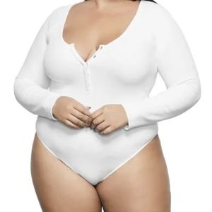 Good American Snapfront Bodysuit 6/3xl
